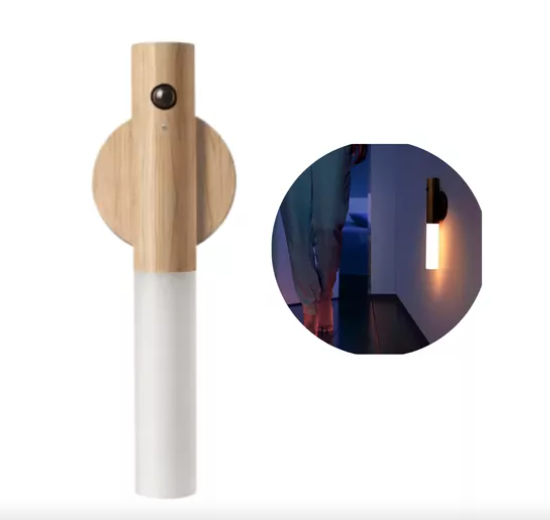 LAMPARA DE MADERA MAGNÉTICA RECARGABLE 2